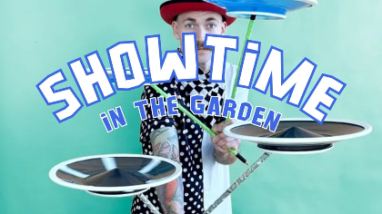 Showtime in the Garden: Jared the Juggler's One-Man Circus Show
