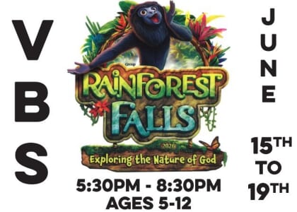 VBS - Huntsville Park Baptist Church (June 15th-19th)