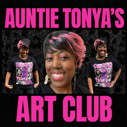 Painting and Pizza Night with Auntie Tonya
