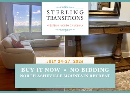 North Asheville Estate Sale - Buy It Now, No Bidding