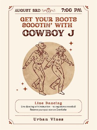 Line Dancing W/ Cowboy J