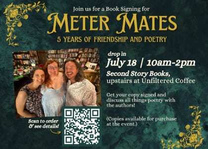 Author Signing: Meter Mates 5 Years of Friendship & Poetry