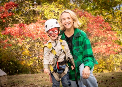 Deer Run's Mother-Son Fall Picnic