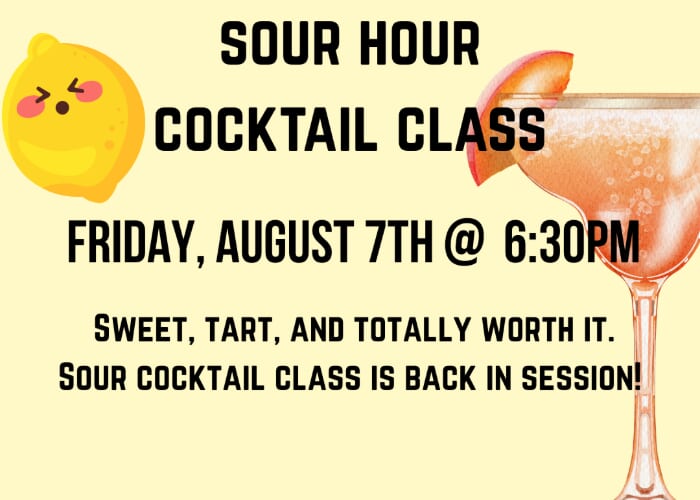 Sour Hour Cocktail Class at Simplicity