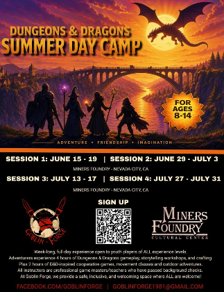 Goblin Forge: Dungeons and Dragons Summer Series