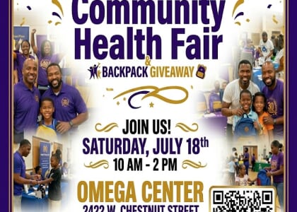 Community Health Fair & Backpack Giveaway