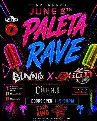 PALETA RAVE - LINCOLNTON, NC - TACO KING