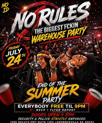 THE BIGGEST FCKIN WAREHOUSE PARTY - END OF SUMMER CELEBRATION