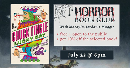 Horror Book Club: "Lucky Day"