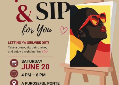 Girl Vibes Only: Paint, Sip & Relax Night Louisville