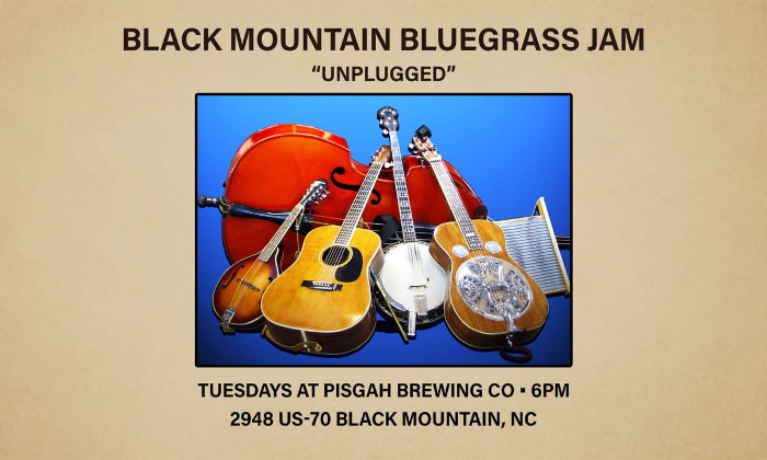 Poster for Bluegrass Open Jam