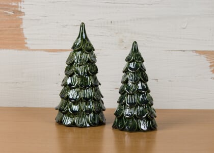 Ceramic Handbuilt Christmas Trees