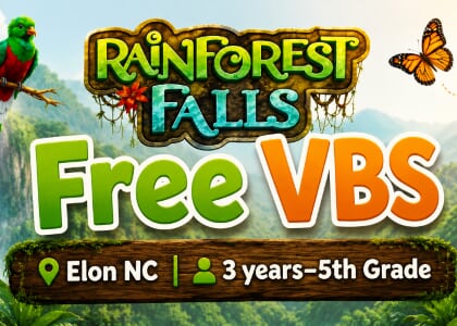 Rainforest Falls VBS - Free Kids Event | Games, Prizes & More