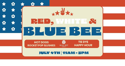 RED, WHITE & BLUE BEE