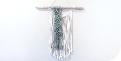 Macramé Leaf Wall Hanging Workshop