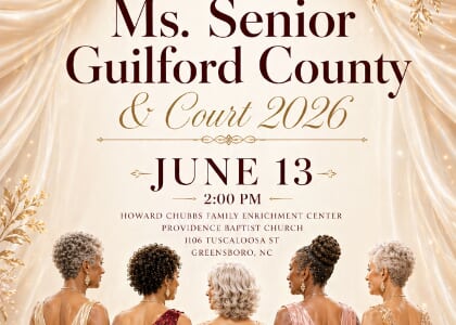 Ms. Senior Guilford County & Court Experience