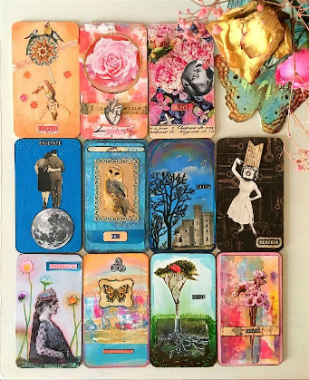 Collage Club Gvl Workshop - Collage Your Own Oracle Cards