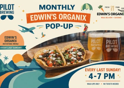 Edwin Organix's Monthly Pop Up