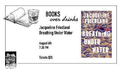 Books Over Drinks with Jacqueline Friedland