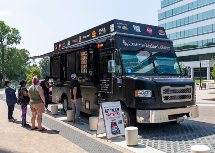 Food Truck Wednesdays in the Merriweather District