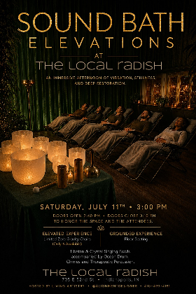 SOUND BATH ELEVATIONS @ THE LOCAL RADISH