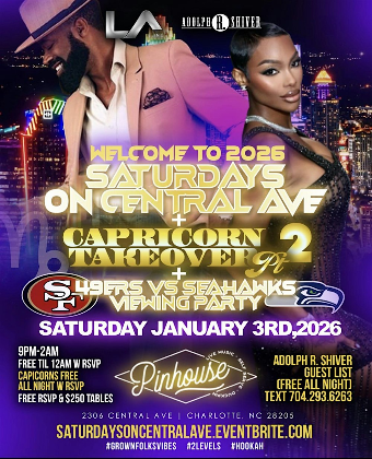 Saturdays On Central Ave: Welcome to 2026 + Capricorn Takeover Pt 2