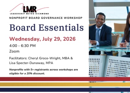 Nonprofit Board Essentials Workshop