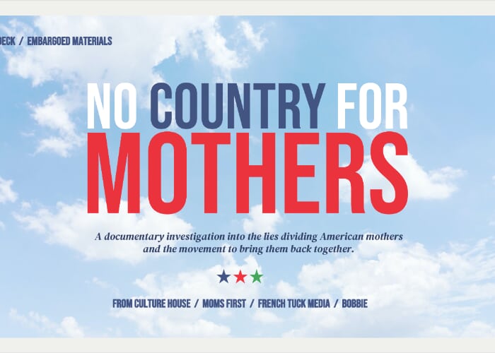 "No Country for Mothers" Film and Panel Discussion
