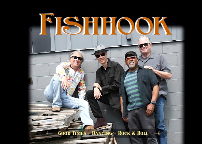 Fishhook ROCKS the Scotts Valley Art, Wine, & Beer Festival this Sunday