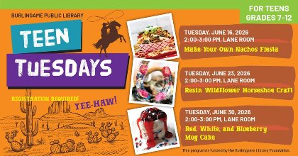 Teen Tuesdays: Make Your Own Nachos Fiesta