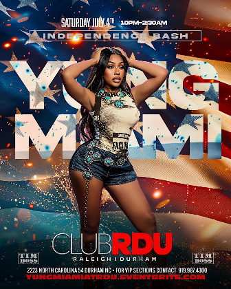 Yung MIAMI takes over CLUB RDU FOURTH OF JULY