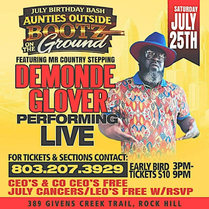 AUNTIES OUTSIDE    BOOTS ON THE GROUND   featuring Demonde Glover