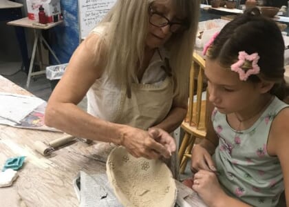 Mud Buddies! Adult & Child Ceramics Creations