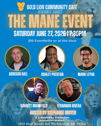 The Mane Event - Comedy Night at Gold Lion