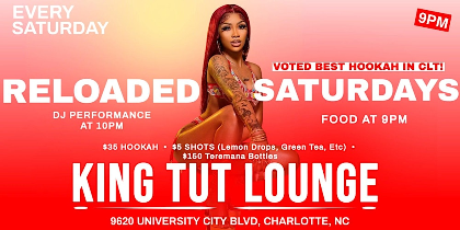 Reloaded Saturdays $5 LEMON DROPS and GREEN TEA SHOT SPECIALS ALL NIGHT!!