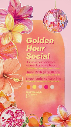 Golden hour social