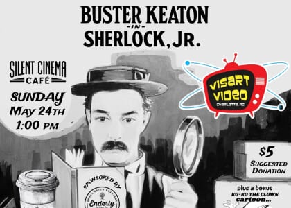 Silent Cinema Café: Sherlock, Jr. (1924) + Live Musical Accompaniment