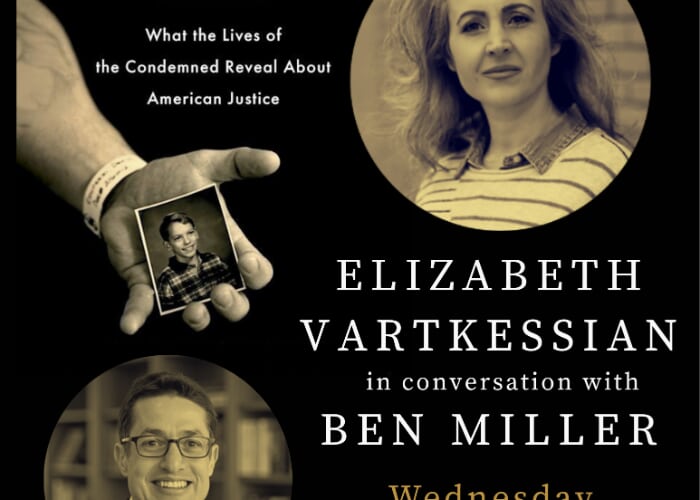 The Deserving - Elizabeth Varketssian in conversation with Ben Miller