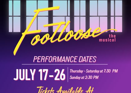 Footloose at Footlite Musicals: A Young Artists Production