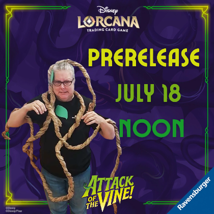 Disney Lorcana Attack of the Vine Prerelease