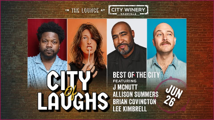 City Of Laughs Presents featuring J.McNutt, Allison Summers, Brian Covington, & Lee Kimbrell