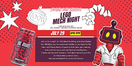 Nashville Dr. Robot LEGO Mech Night