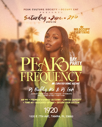 Peak Frequency TAMPA (Day Party)