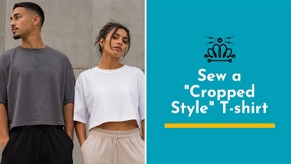 Sew a "Cropped Style" T-shirt