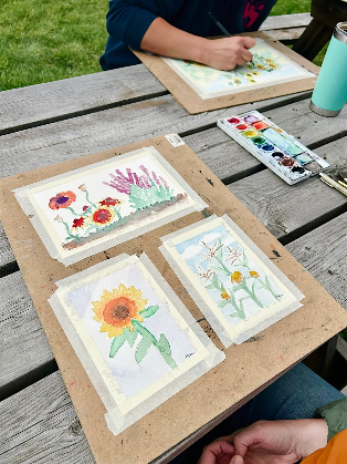 Painting in the Park