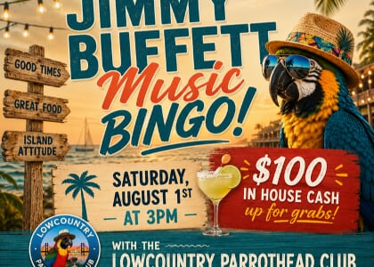 Jimmy Buffett Music Bingo