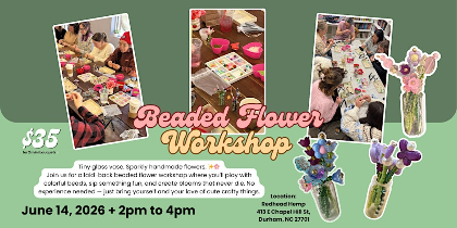 Beaded Flower Workshop