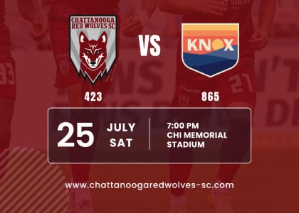 Chattanooga Red Wolves SC vs One Knox SC