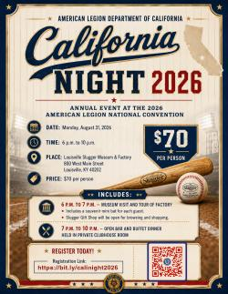 California Night at the Louisville Slugger Museum & Factory ⚾️ - National Convention