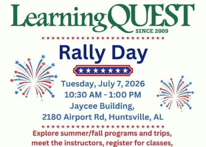 Rally Day - LearningQUEST Fall Term